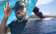 Gims évacué d’un bateau en flammes en Corse ! (Vidéo)