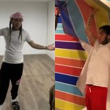6ix9ine transforme maison clip