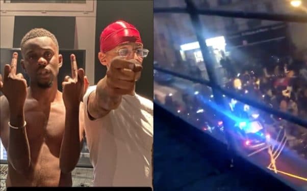 Freeze Corleone : La Police débarque sur le tournage de son clip avec Guy2Bezbar