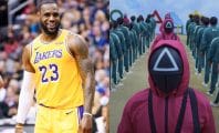 Lebron James critique Squid Game et spoile la fin en pleine conférence