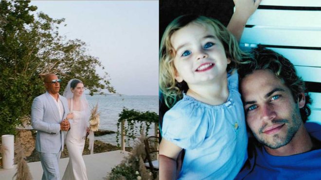 Vin Diesel fait fureur en accompagnant la fille de Paul Walker jusqu’à l’autel