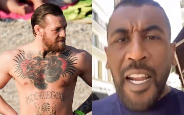 Mounir Moons cherche Conor McGregor pour lui mettre un coup de pied sauté