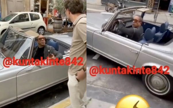 JoeyStarr filmé à son insu au volant, il interpelle l’auteur de la vidéo