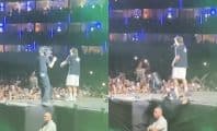 Orelsan : son caméraman fait une très grosse chute en plein concert