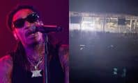 Panique générale lors d'un concert de Wiz Khalifa après une fausse alerte