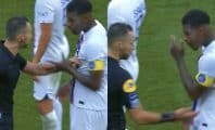 Le ton monte en plein match entre Presnel Kimpembe et l'arbitre Jérémie Pignard