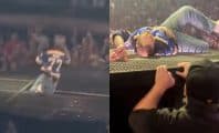 Post Malone en souffrance après une impressionnante chute sur scène