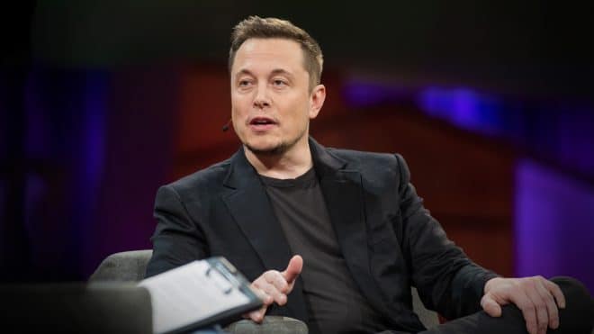 Elon Musk speaks at TED2017 - The Future You, April 24-28, 2017, Vancouver, BC, Canada. Photo: Marla Aufmuth / TED