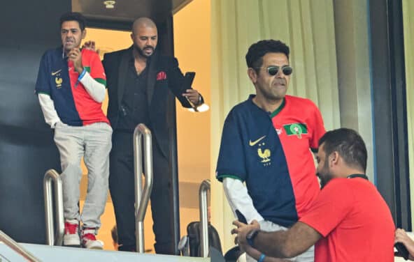 Jamel Debbouze mitigé lors de la demi-finale, il a trouvé le moyen pour supporter la France et le Maroc