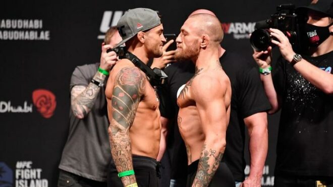 Conor McGregor en est persuadé : il aurait évincé Dustin Poirier sans sa blessure au tibia