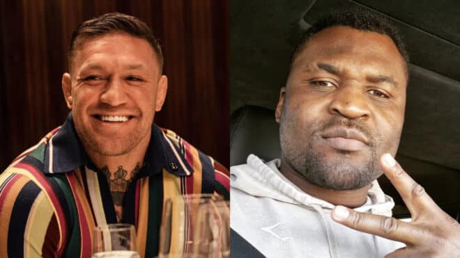 © Instagram : @thenotoriousmma @francisngannou 