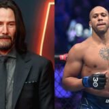 Keanu Reeves fait l'éloge de Ciryl Gane et c'est inattendu