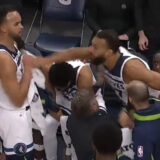 Rudy Gobert s'en prend physiquement à Kyle Anderson sur le terrain