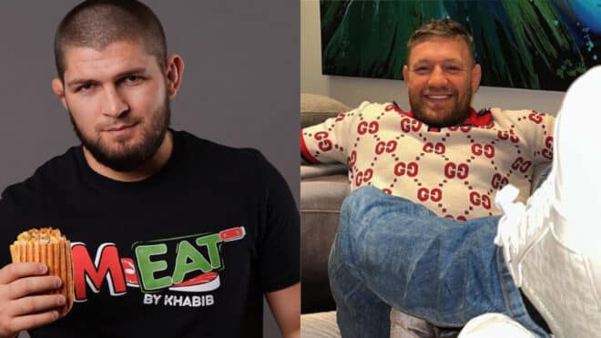 © Instagram : @thenotoriousmma / @khabib_nurmagomedov 