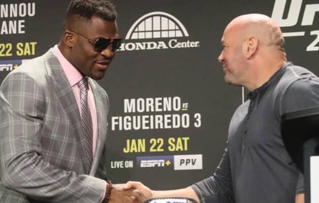 Francis Ngannou règle ses comptes avec Dana White sur Twitter