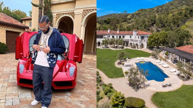 © Instagram : @champagnepapi © The Beverly Hills Estates 