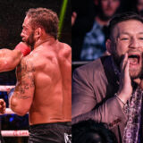 Conor McGregor conseille Eddie Alvarez en plein combat