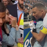 Kylian Mbappé vise accidentellement une supportrice et vole à son secours