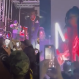 Monica défend une femme dans la foule en plein concert