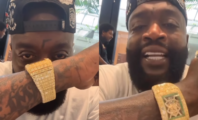 Rick Ross nargue ses fans avec sa nouvelle montre à 20 millions de dollars