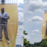 Ninho affiché en grand sur la Tour Eiffel pour sa collaboration avec Adidas