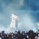 Surprise : Kanye West rejoint Travis Scott sur scène à Rome