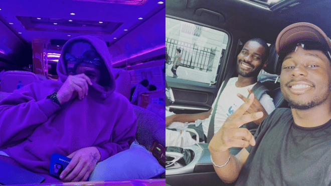 © Instagram : @champagnepapi / @tiakola_meloo 