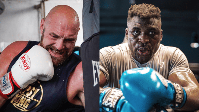 © Instagram : @tysonfury / @francisngannou 
