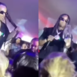 Kalash s'énerve et lance son verre contre une spectatrice lors de son dernier show