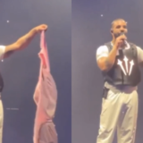 En plein concert, Drake reçoit le plus gros soutien-gorge depuis le début de sa tournée