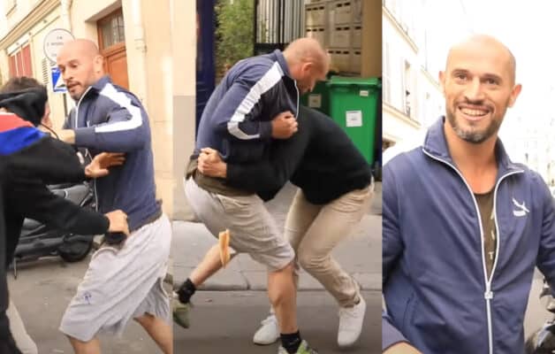 Greg MMA se fait pranker dans la rue et réagit au quart de tour