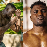 Francis Ngannou s'affiche très costaud avant son combat contre Tyson Fury