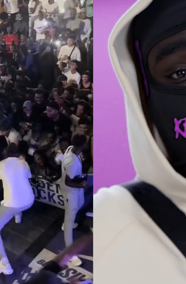 Kerchak : ses fans dépassent la barrière de sécurité en plein concert
