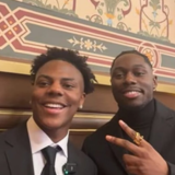 La conversation lunaire entre Speed et Tiakola lors du Ballon d'Or 2023
