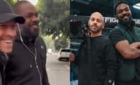 La Cage : Jon Jones rejoint Franck Gastambide sur le tournage de sa série 