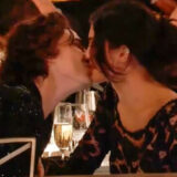 Le baiser de Timothée Chamalet et Kylie Jenner vole la vedette lors des Golden Globes 2024
