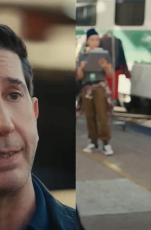Jennifer Aniston et David Schimmer font un clin d'oeil à Friends pour le Superbowl
