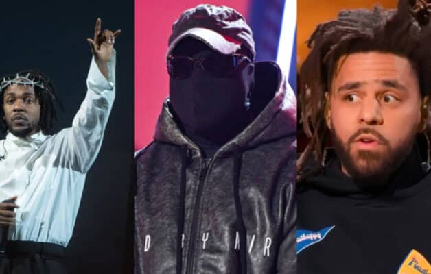 Kanye West se moque des excuses de J.Cole envers Kendrick Lamar son clash en musique