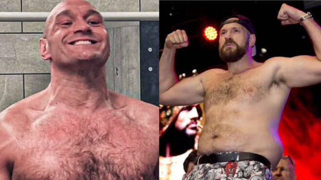 Tyson Fury apparaît complètement métamorphosé avant son combat contre Olesandr Usyk
