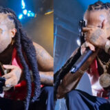 Kalash s'amuse en imitant Niska sur scène lors de la Fête de la musique
