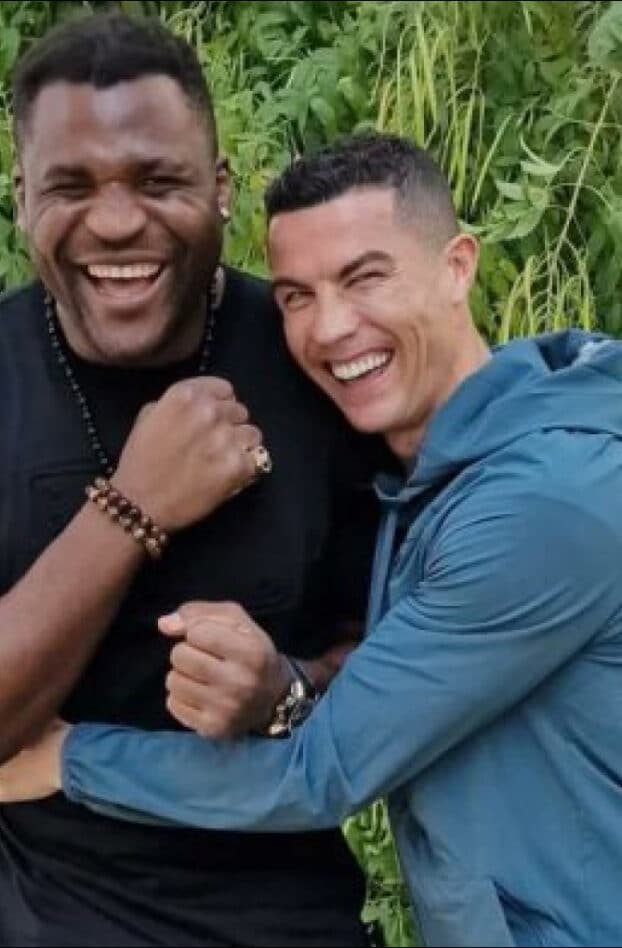 « Un homme unique » : Francis Ngannou revient sur sa rencontre avec Cristiano Ronaldo