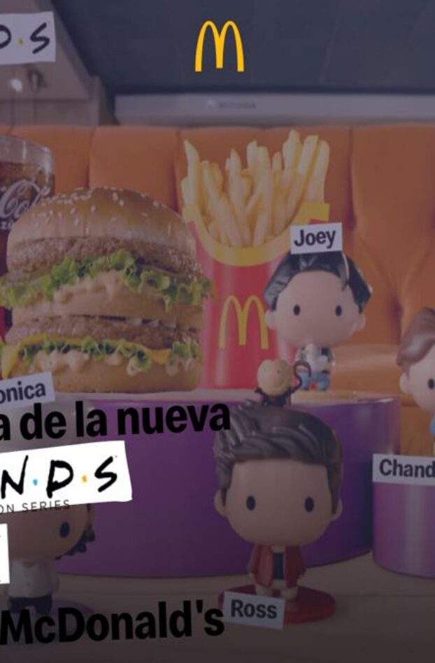 McDonald's révolutionne le HappyMcDonald's Happy Meal Friends avec une box Friends exclusive