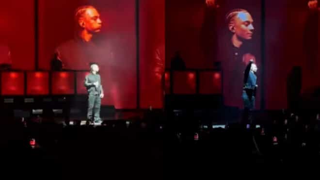 Favé refait la trend Top 7 lors de son concert au Zénith de Paris