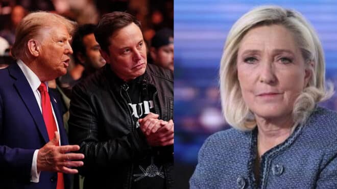 Donald Trump et Elon Musk affichent leur soutien à Marine Le Pen, suite à sa condamnation