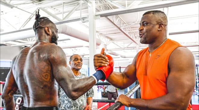 Deontay Wilder sur son combat avec Francis Ngannou : « C’est en train de se faire…»