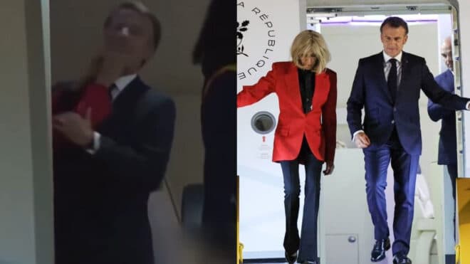 Emmanuel Macron giflé par sa compagne Brigitte : que s’est-il passé ?