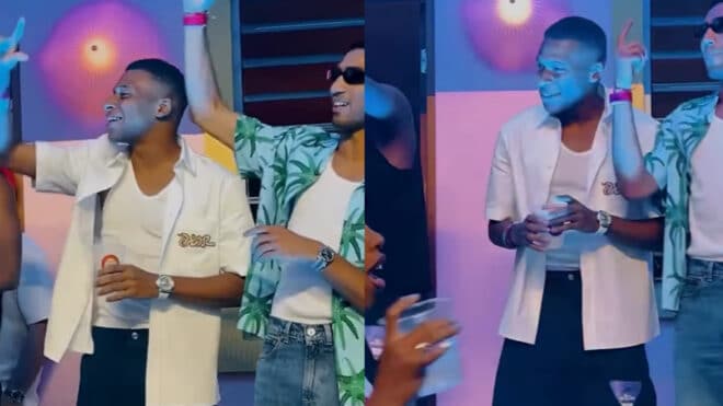 Quand Kylian Mbappé et Achraf Hakimi s’éclatent au concert de Bad Bunny