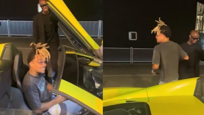 Zola régale ses fans à bord de sa McLaren à 300 000 euros