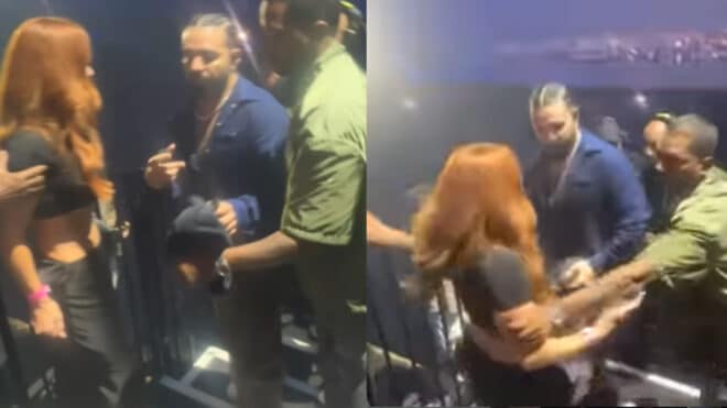 Quand Drake confond une fan avec une ex lors de son show à Manchester