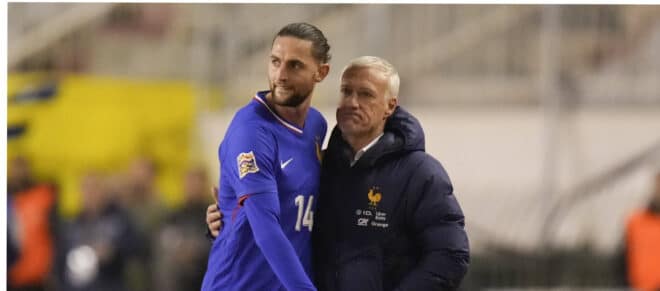 Après la polémique avec l’OM, Didier Deschamps se justifie sur la convocation d’Adrien Rabiot : « Je tiens à lui »